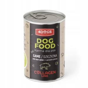 Karma mokra dziczyzna z porożem 0,4 kg Collagen Line